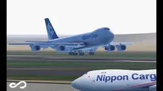 Nippon Cargo - B747-8 | Hongkong to Tokyo | Infinite Flight Global