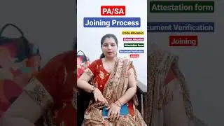 PA/SA Joining Process !!