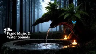 Soothing Music and Water Sounds for Sleep 🌿 Gentle Piano for Anxiety Relief & Insomnia