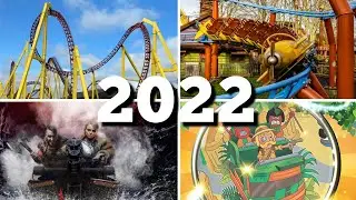 NEW RIDES At UK Theme Parks In 2022