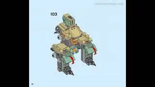BUILDING INSTRUCTIONS FOR LEGO OVERWATCH BASTION   75974