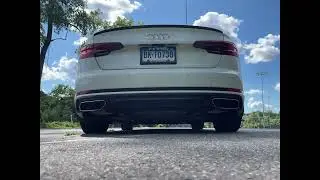 B9 A4 Miltek non resonated cat back + launch control