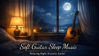 Relaxing Guitar Music for Sleep 🌙 Calm Night Acoustic Guitar (No Vocals)