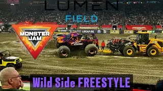 Wild Side FREESTYLE - Monster Jam Seattle, WA 2025
