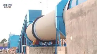 The  Working Video of waste paper pulp production line