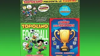 Topolino 3368 con Album e figurine del Torneo delle 100 porte