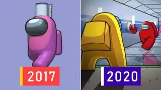 Evolution of Among Us 2017-2020