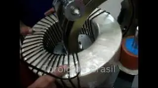 Como Enrolar um Transformador Toroidal de 25kVA