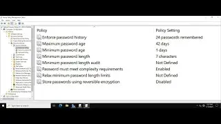 How to Configure and Restore Default Domain Group Policy Password Policies in Windows Server 2022