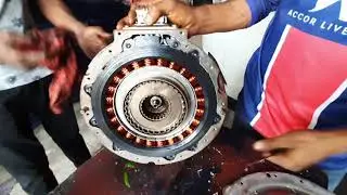 nissan x trail hybrid transmission eV clutch serviceing