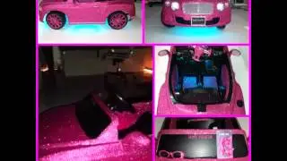 Custom Power Wheel Pink Bentley! Hit Up @VonSuede On Instagram Now!!