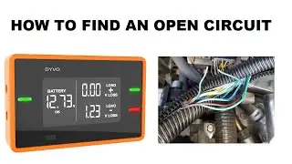 How to find an open circuit