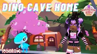NEW!! Dino Cave Home 🦕 OverLook Bay #Roblox 💖