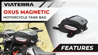 Oxus Magnetic Tank Bag For Bike | Featured Video of Tank Bag | ViaTerra Gear