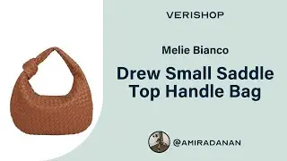 Melie Bianco Drew Small Saddle Top Handle Bag Review
