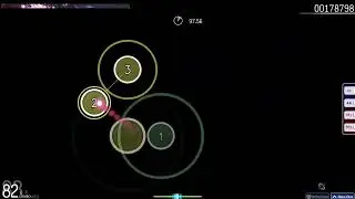 osu! - go berzerk (AR 9.5 ,1.1x speed edit)
