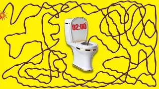 2 Minute Toilet Countdown Bomb Timer 🚽