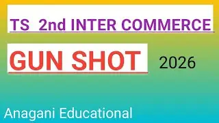 TS 2nd Inter commerce gun shot questions 2026