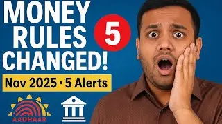 Big Financial Changes in November 2025! Free Aadhaar Update, 4 Nominees, SBI Card & Pension Alert