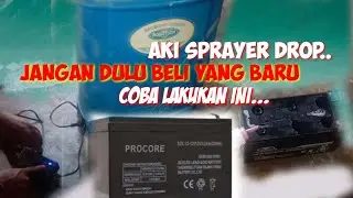 MEMPERBAIKI AKI KERING/SPRAYER YANG NGE-DROOP