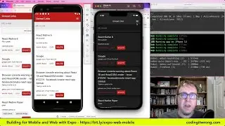 Building for Mobile and Web with Expo, part 8: Route Params and Forms