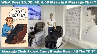 What's The Difference Between A 2D and A 5D Massage Chair?