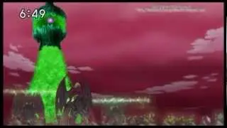 Marcus does a Falcon Punch! - Digimon Xros Wars
