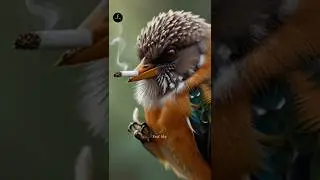 why does a bird pick up a cigarette 🚬 || fact shorts | #shorts  #facts
