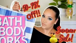 BATH & BODY WORKS SUMMER SEMI ANNUAL SALE HAUL 2022! CANDLES, BODY WASH, FRAGRANCE MISTS & MORE!