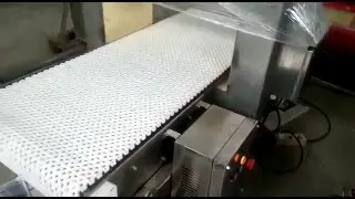 MD Conveyor modular HS501 A Flush Grid Open Area 35% Approved FDA