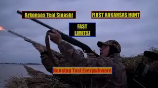 First Trip to Arkansas | Private land Teal Smash | Limited Out!