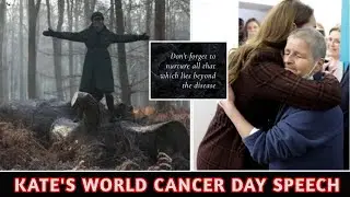British Royal: Kate's World cancer day Speech