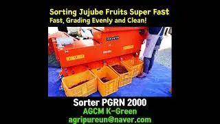High-Speed Jujube Fruits Sorter for Small Farmers - AGCM K-Green's Sorter PGRN 2000