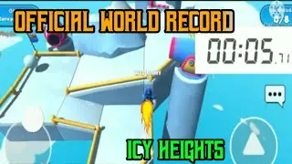 👑Official World Record Icy Heights In Stumble Guys @SAMY SG Stumble Guys Compilation