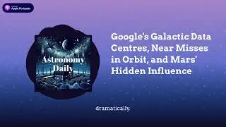 Google's Galactic Data Centres, Near Misses in Orbit, and Mars' Hidden Influence