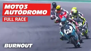 FIM CEV Repsol 2020 Moto3 | Aut&oacute;dromo Algarve, Portugal | Race 1 | BURNOUT