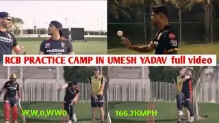Umesh Yadav Bowling in RCB Practice Camp Video Today | Yash Dayal Replacement Umesh Yadav in RCB
