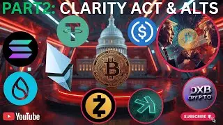 🔥ЧАСТЬ 2: 🚨 Правило 20% Закона CLARITY: Почему PoW-монеты (Kaspa, Zcash), Sui и Sei | Полный анал...