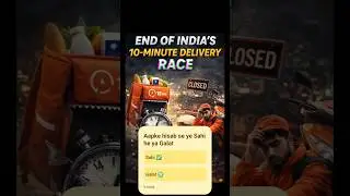 End of India&rsquo;s 10-Minute Delivery Race | Business Reality Explained The Dark Side of India&rsquo;s 10-Min