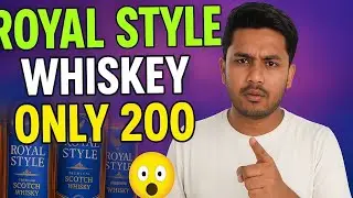Cheapest Whiskey Royal style only200😮#shortsfeed #alcohol  #shorts#whiskey #youtubeshorts