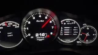 Porsche Cayenne turbo(550HP) coupe 2020 acceleration 0-280 KM/H