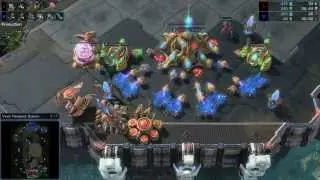 Starcraft II -- HOTS --  Haste (T) v  Green (P) on Vaani Research Station