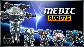 [WR] 🔥 All Healing Bots 🚑 AMBULANCE Hangar - Mk2 Gameplay | War Robots