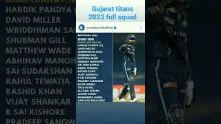 Gujarat Titans for the IPL 2023.#CricTracker#CricTrackerIndia#Hardik Pandya#IPL#GT #IPL2023#Cricket