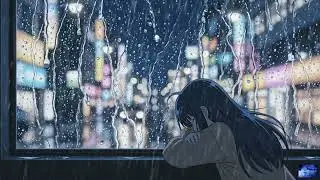 Night Rain at the Window 🌧️ [Lo-Fi / Chill / Sleep]