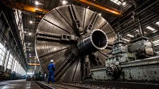 Heavy Machinery Factory Tour | Steel Manufacturing & Giant CNC Machines