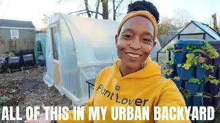 Urban Homestead Dream Come True | (Unofficial) Hobby Greenhouse Tour | Hoping to Help My Community
