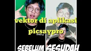 Cara buat vector di aplikasi picsay pro