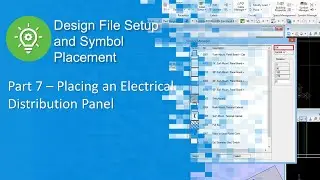 Part 7 - Placing an Electrical Distribution Panel in OpenBuildings Designer