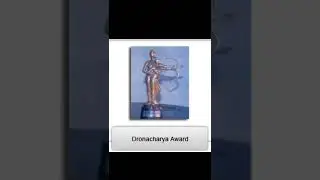 Dronacharya award giving in since 1985